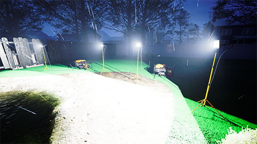 Inflatable barrier deployment